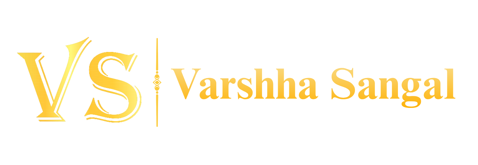 Varshha Sangal website logo