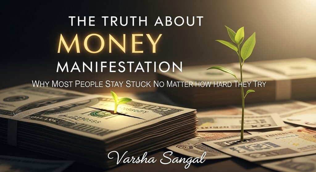 The Truth About Money Manifestation: Why Most People Stay Stuck No Matter How Hard They Try By Varshha Sangal