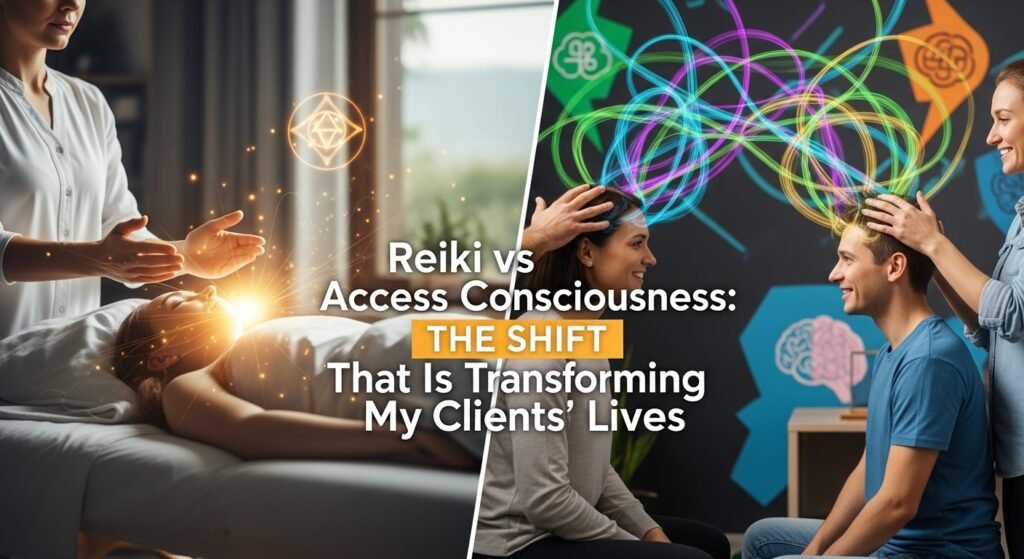Reiki vs Access Consciousness: The Shift That Is Transforming My Clients’ Lives