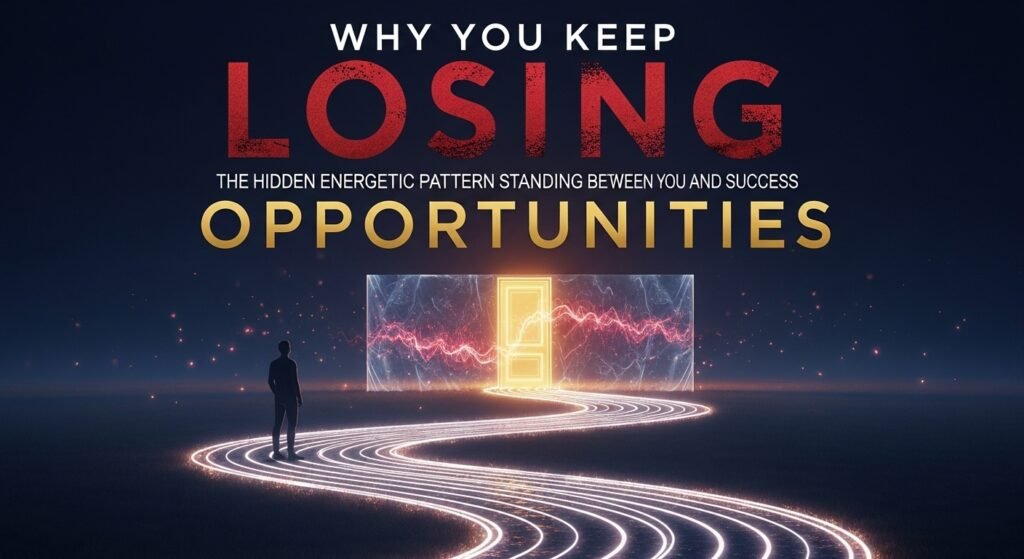 Why You Keep Losing Opportunities: The Hidden Energetic Pattern Standing Between You and Success