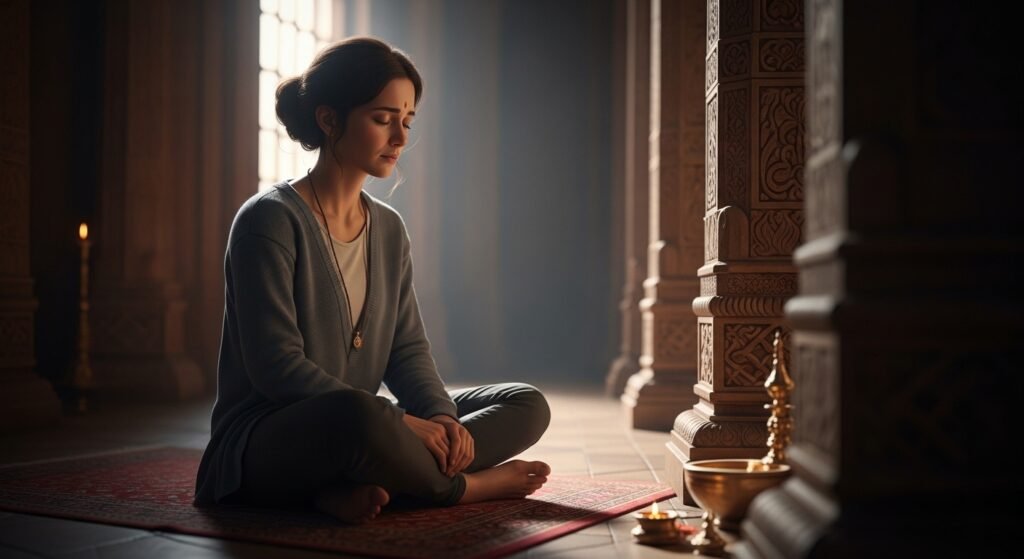 I Believe in Bhagwan, But I Still Feel Empty” — A Truth Many Are Afraid to Admit By Varshha Sangal