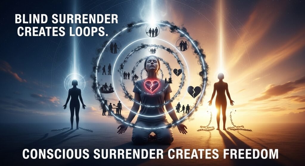 Why Surrender Without Awareness Creates Karma Loops