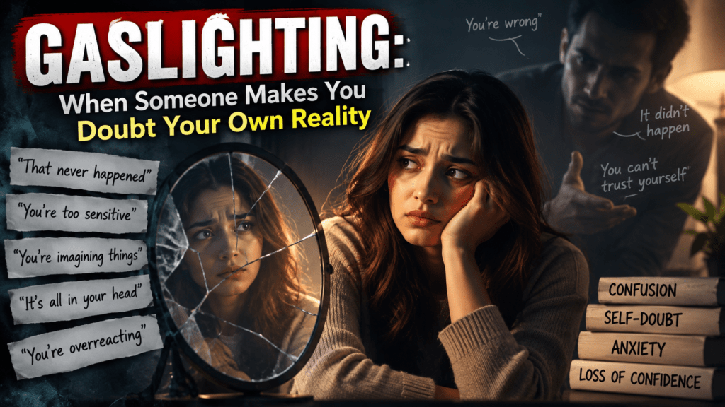 Gaslighting Explained: Signs, Causes & How to Heal